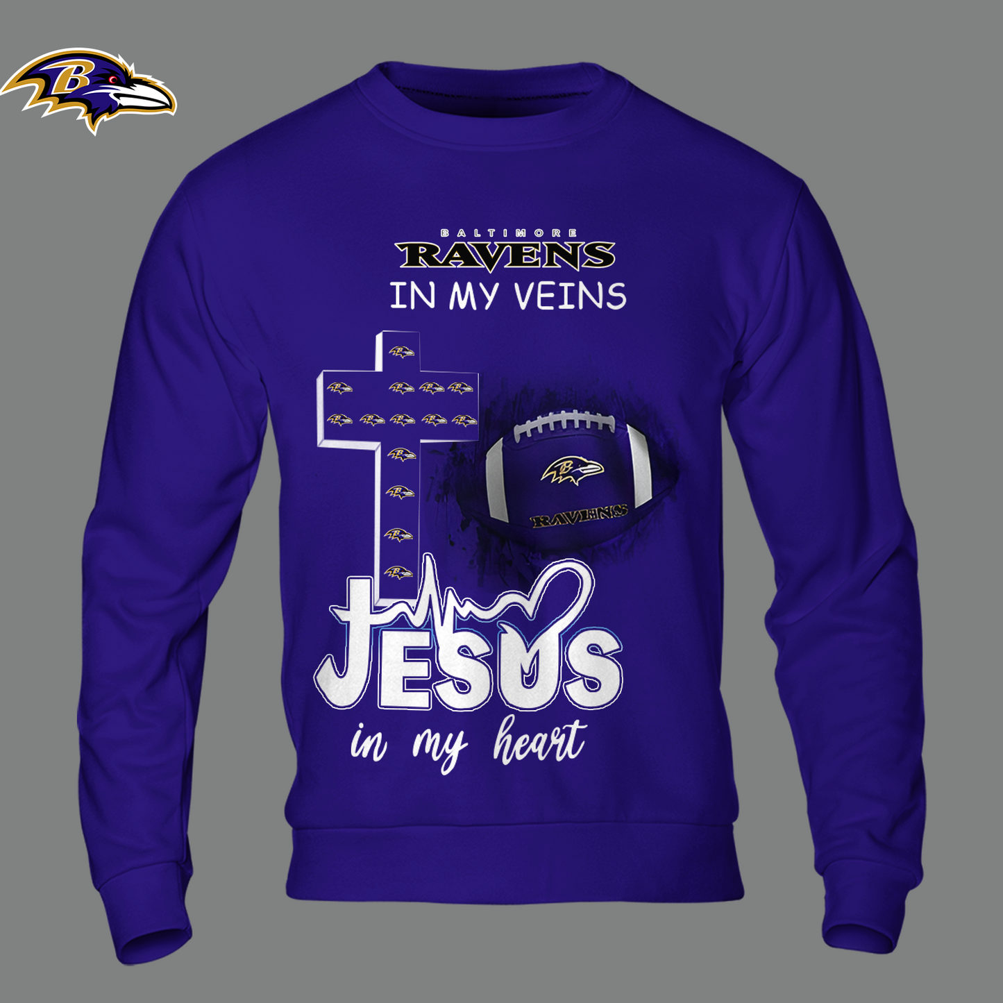 BR - Jesus In My Heart Shirt DDT HLPHUONG