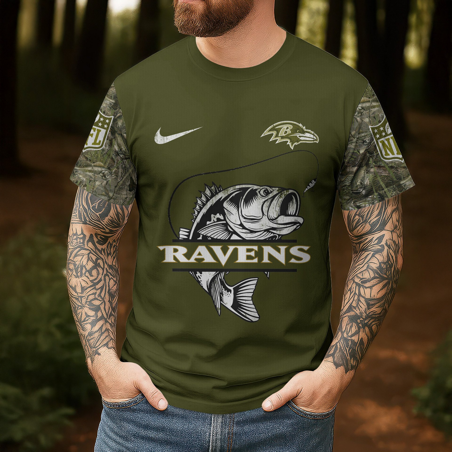 BR Premium Fish Around And Find Out 3D Shirt DDT CTND
