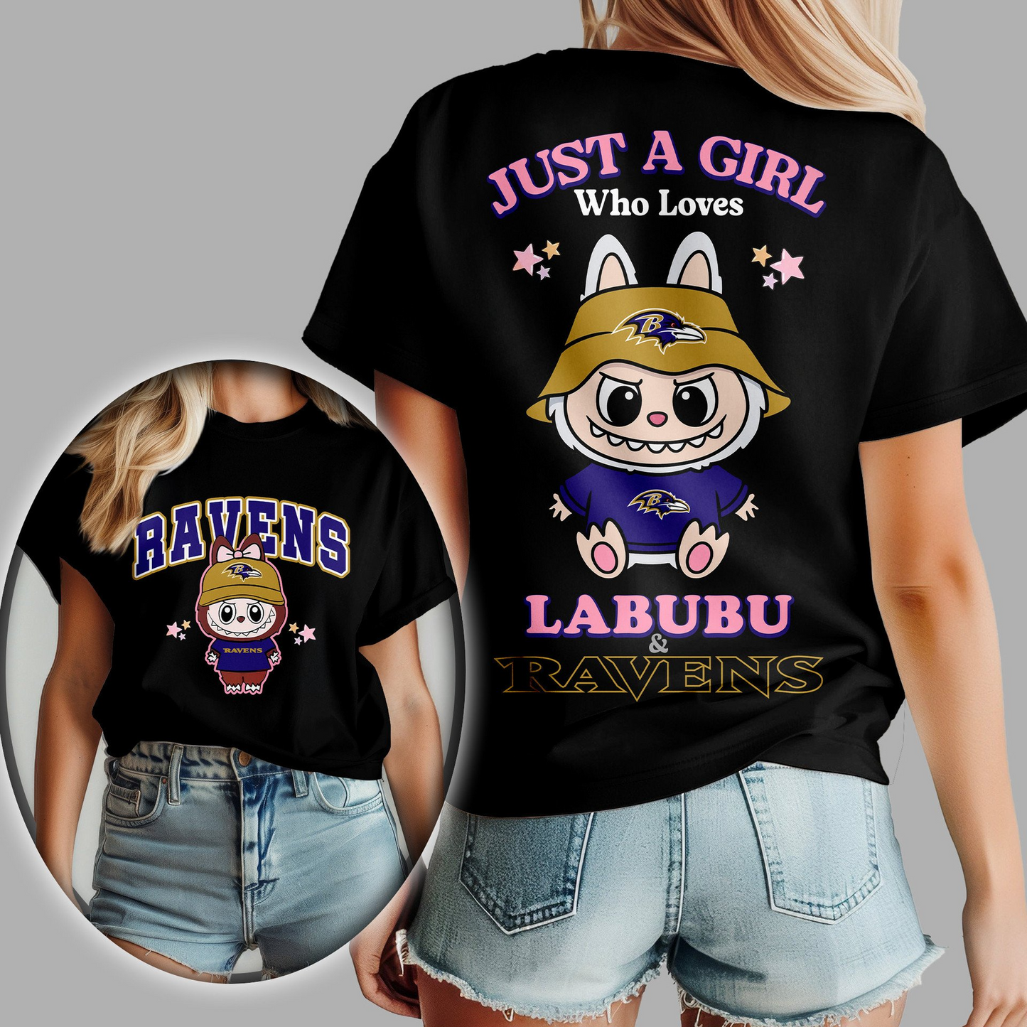 BR Premium Labubu Women Shirt DDT TTV