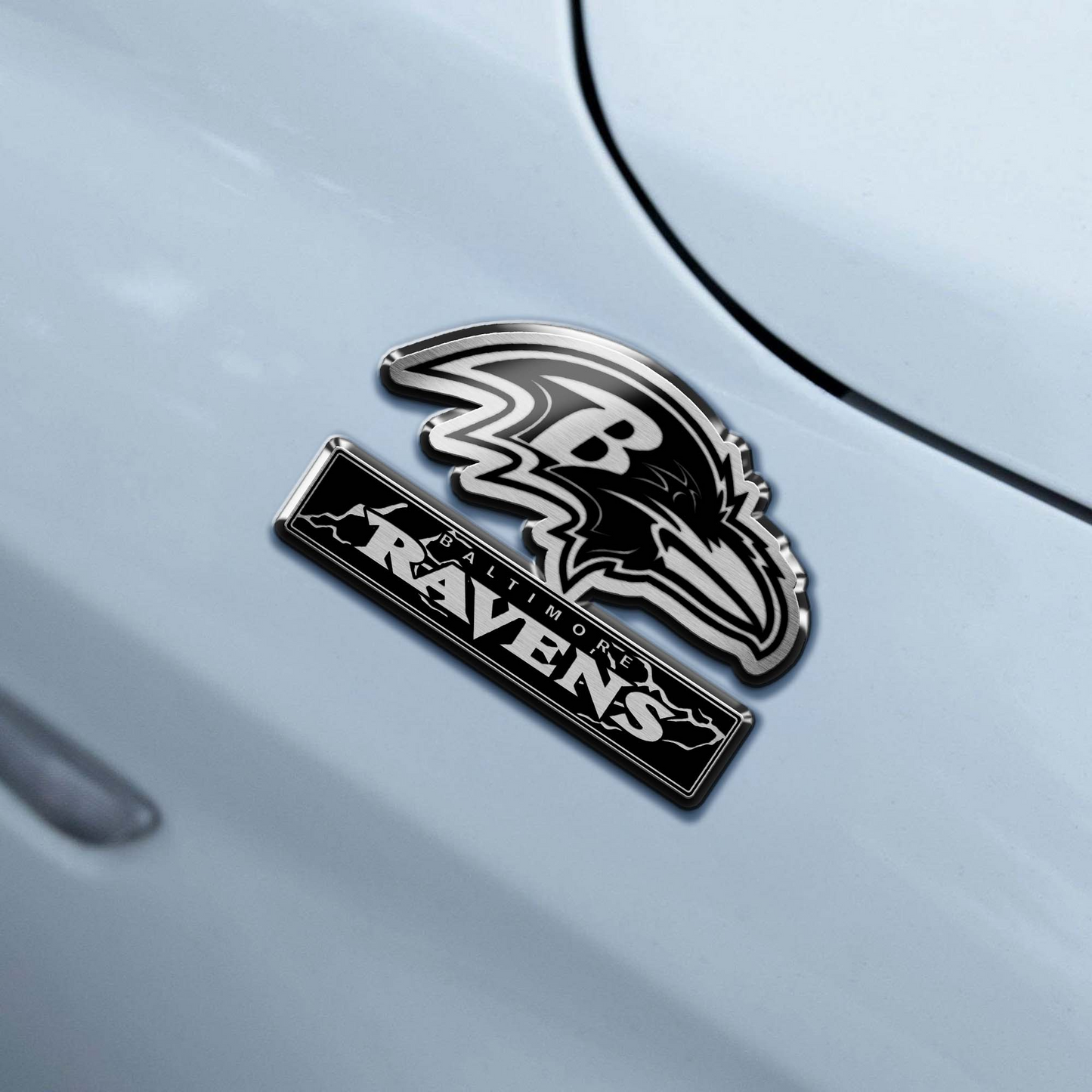 BR V2 Premium 3D Car Name Badge DDT CTND