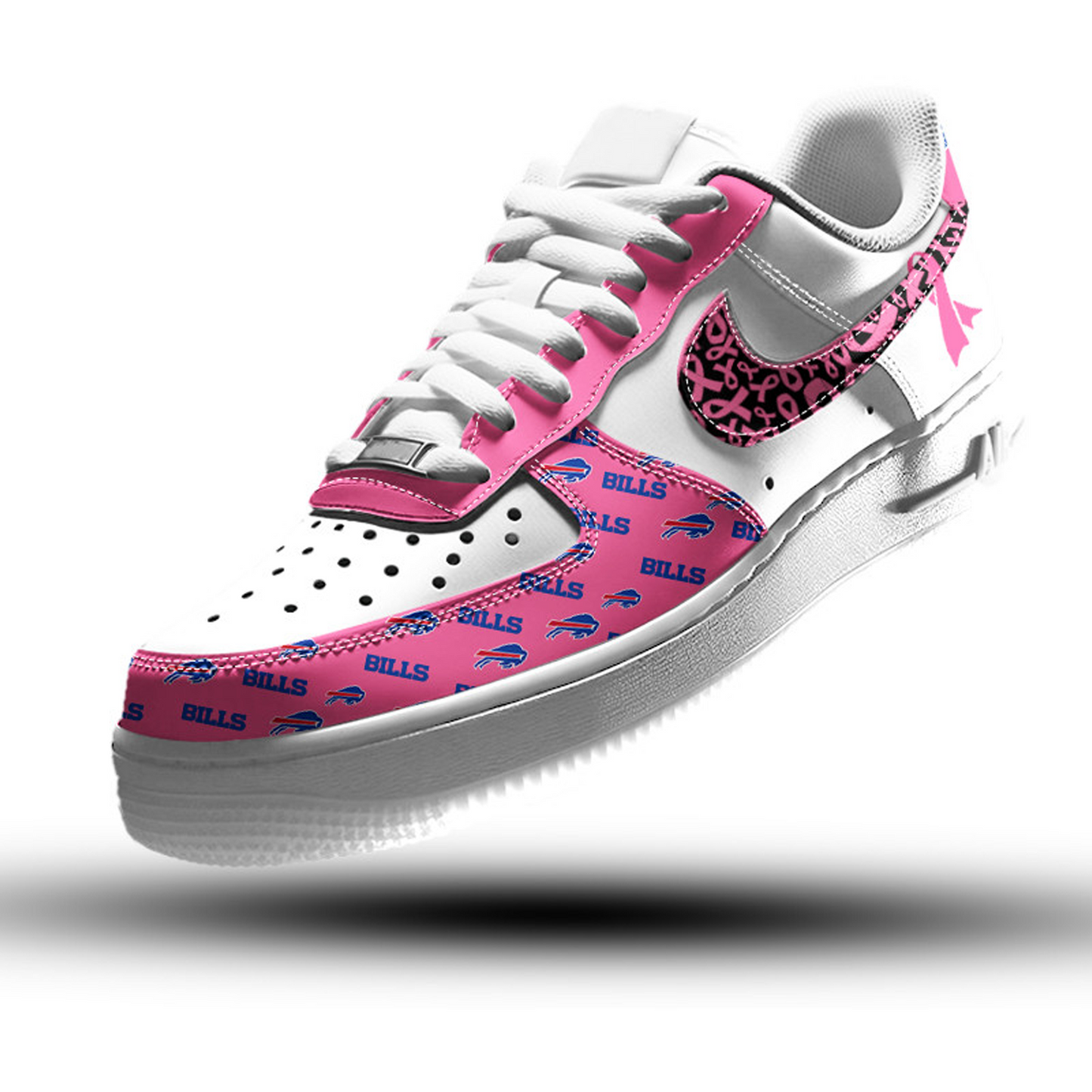 BUF Man Low Top Shoes x Breast Cancer Awareness DatND DVT