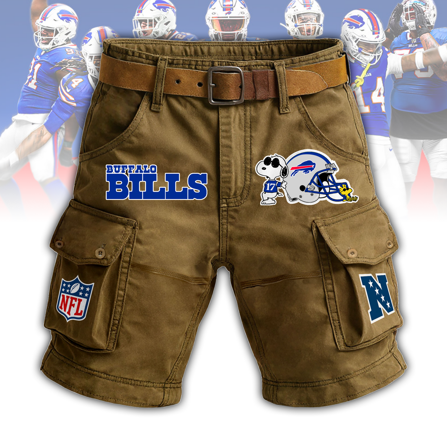 BUF x NFL Man Shorts