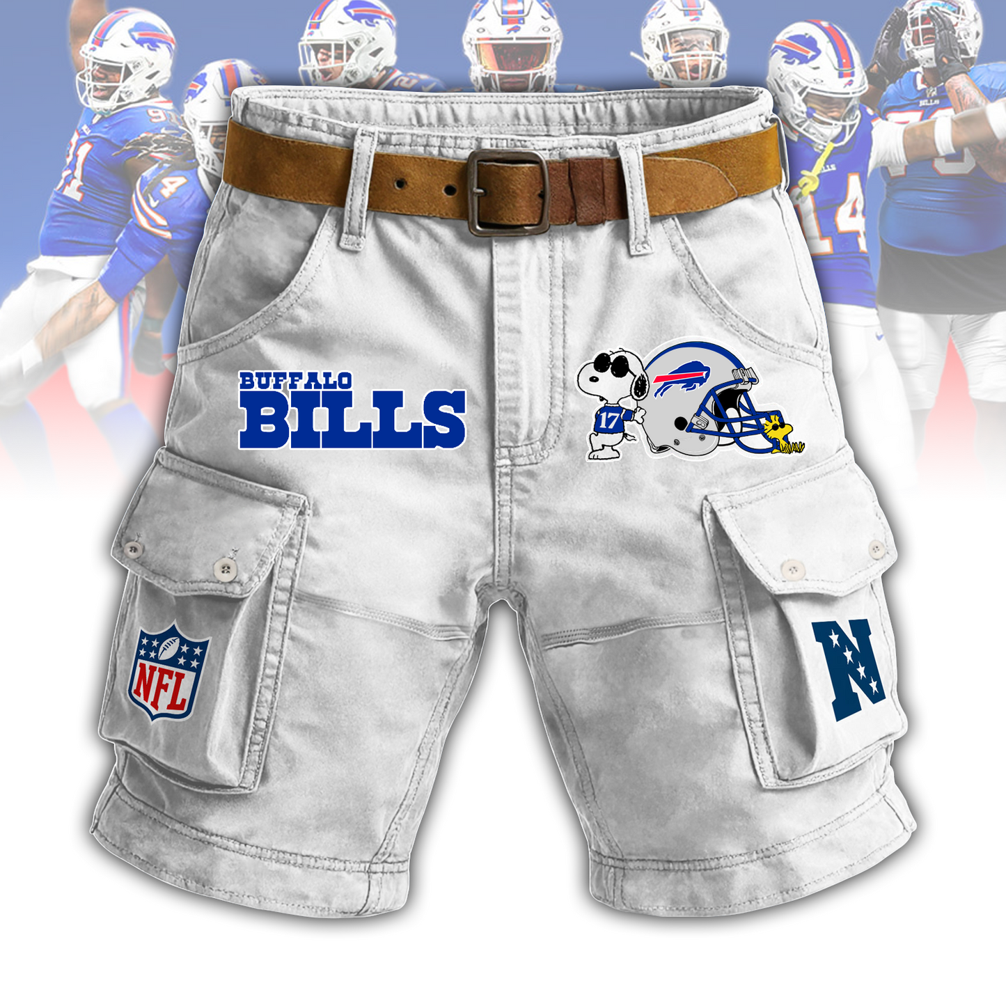 BUF x NFL Man Shorts