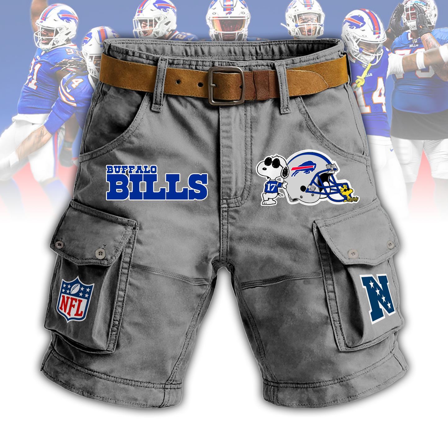 BUF x NFL Man Shorts