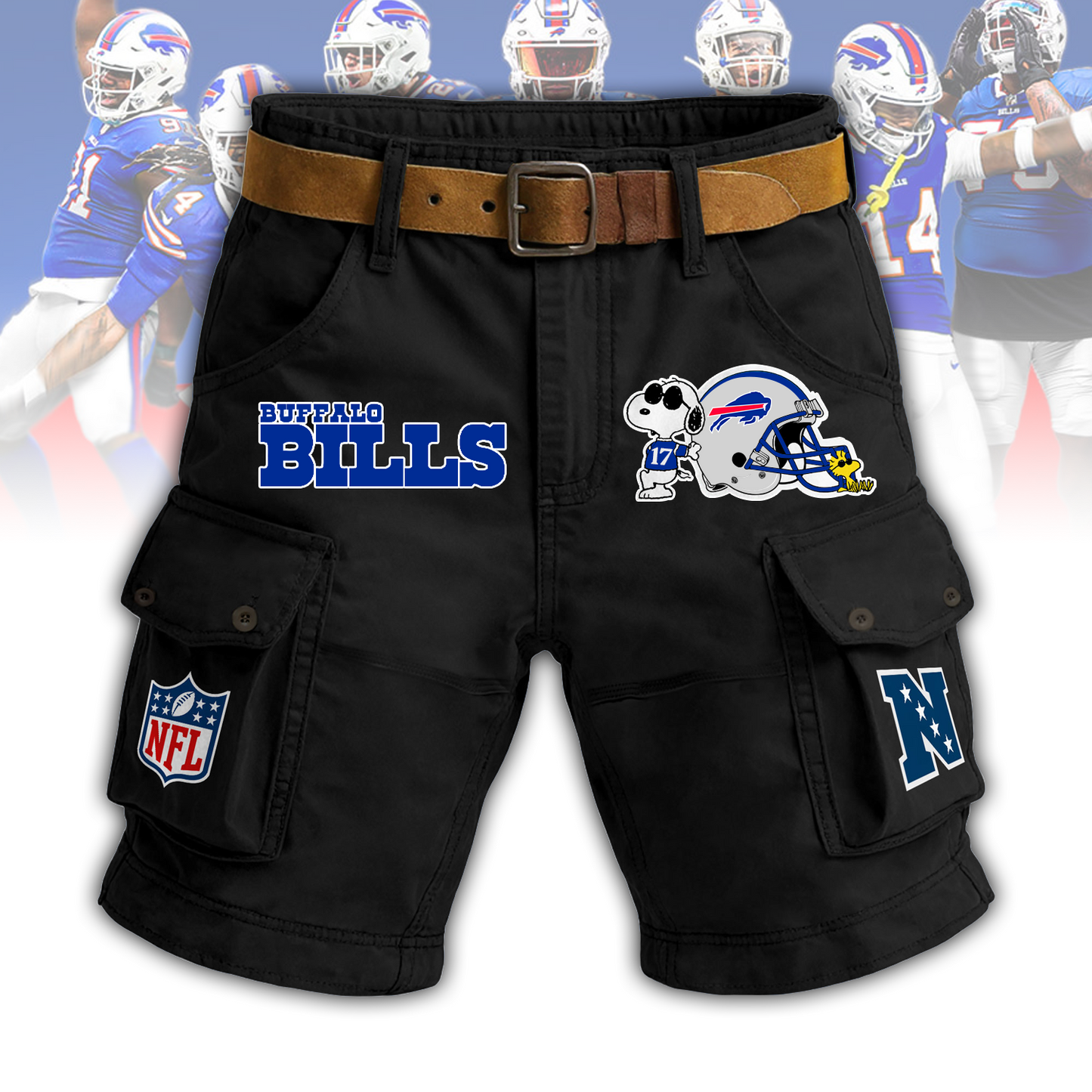 BUF x NFL Man Shorts