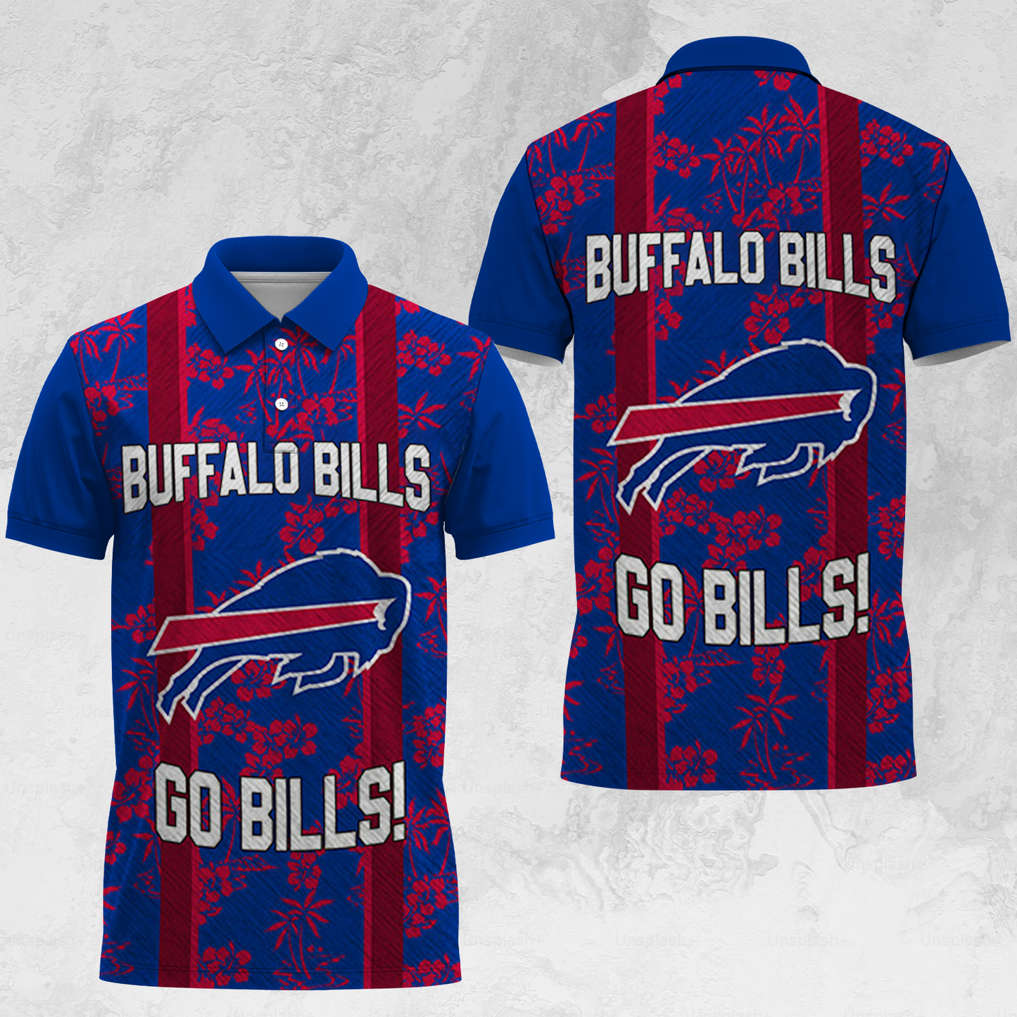 BUF x NFL Polo Shirt DATND TANTD