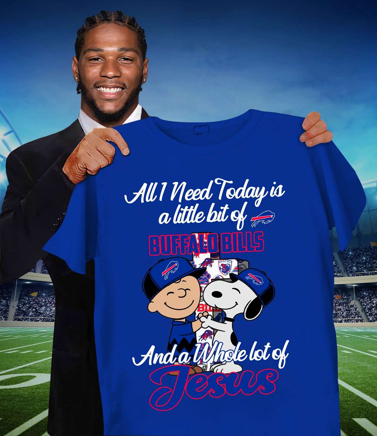 BUF x NFL Whole Lot Of Jesus DATND TANTD