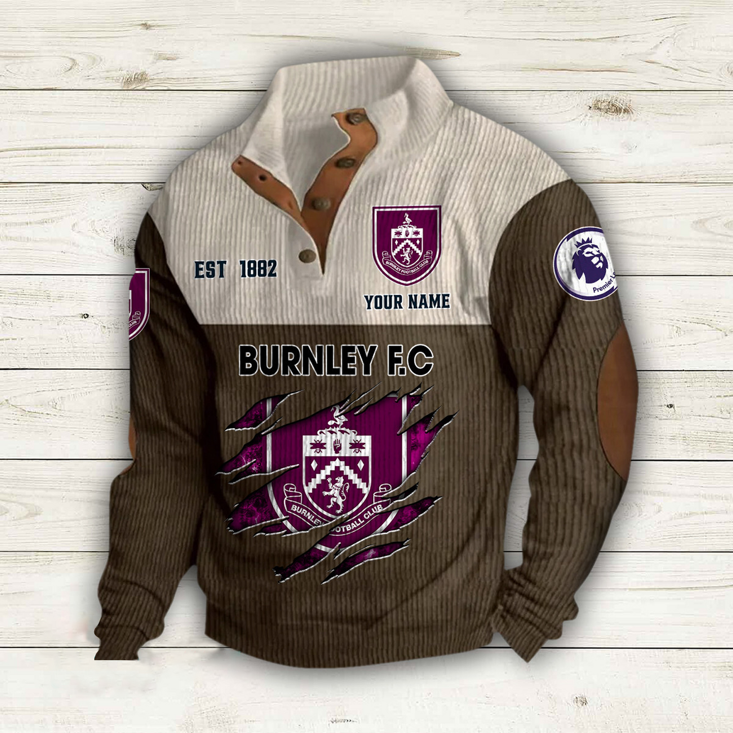 BUR x EPL Double Breasted Stand Collar Hoodies DATND TANTD