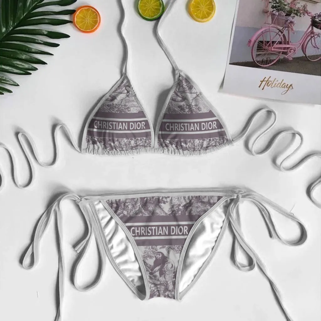C.Dior Two Pieces Bikini Hot Summer 2025 DDT CTND