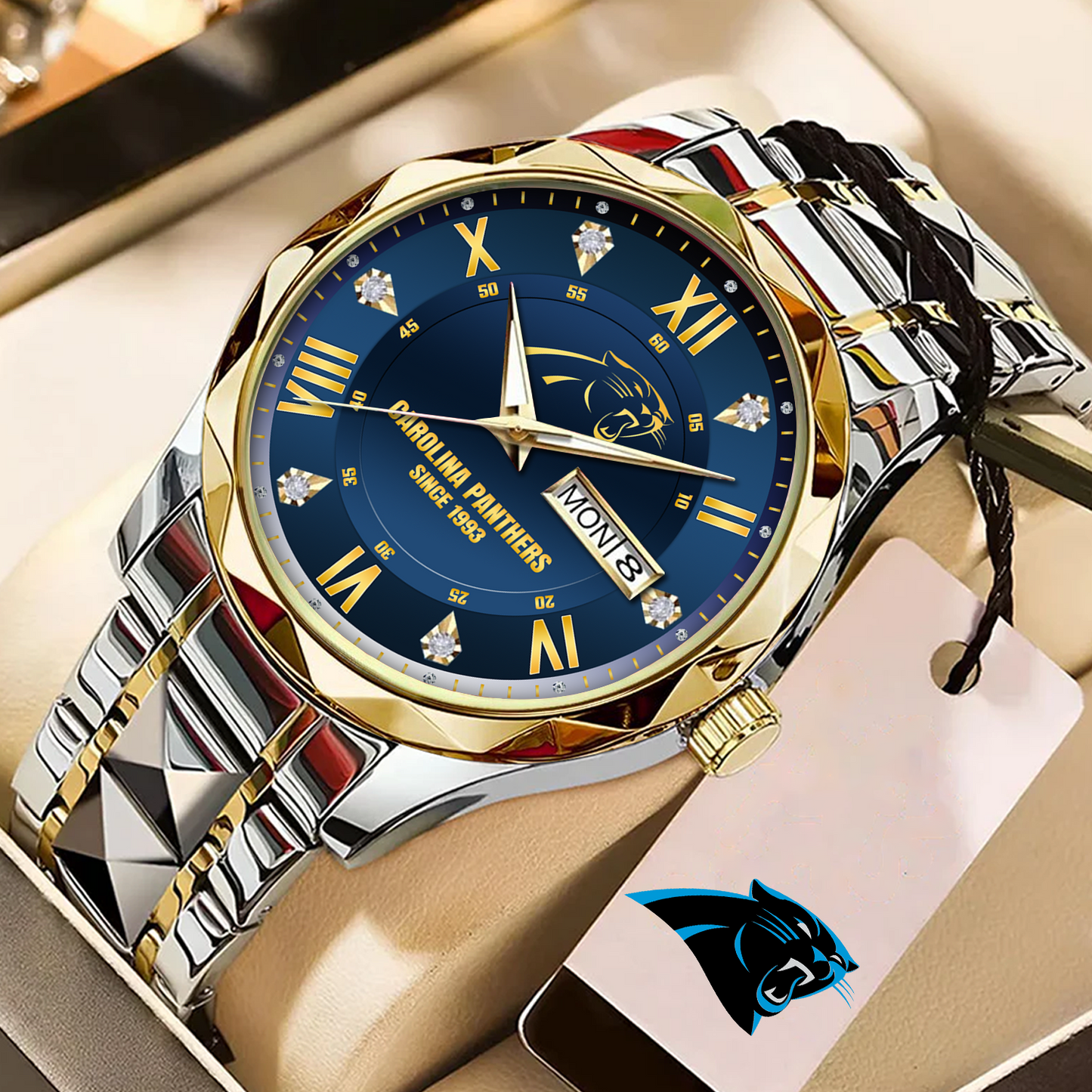 CAR x NFL Alloy Luxury Quartz Watch DATND TANTD