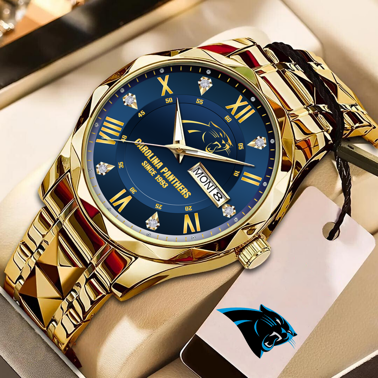 CAR x NFL Alloy Luxury Quartz Watch DATND TANTD