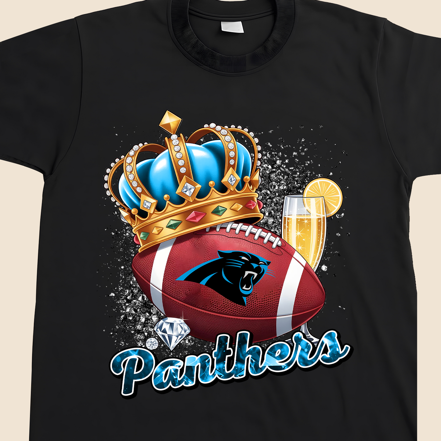 CAR x NFL Crowns Diamond T-Shirt DATND TANTD