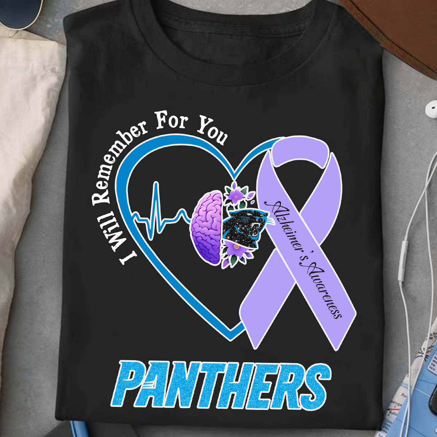 CAR x NFL I Will Remember For You T-Shirt V1 DATND TANTD