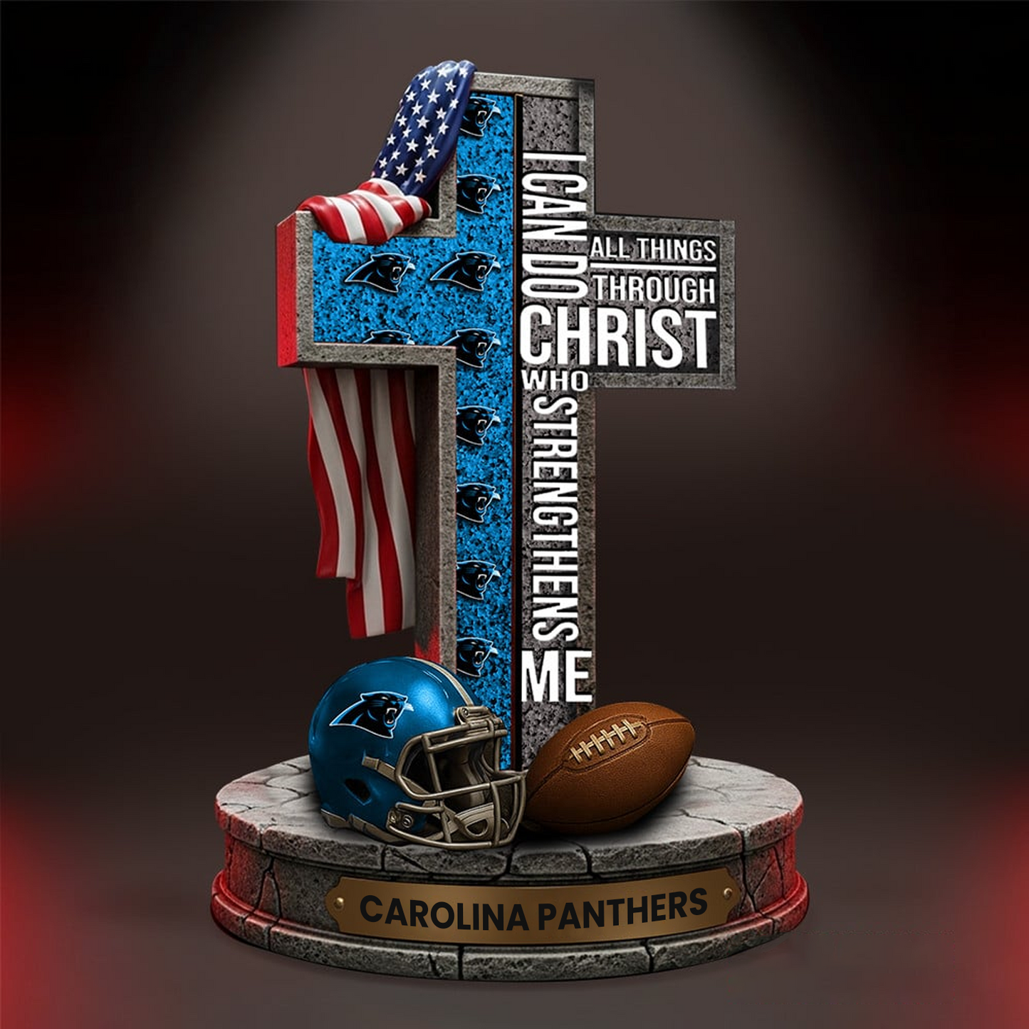CAR x NFL Premium Acrylic Block DATND TANTD