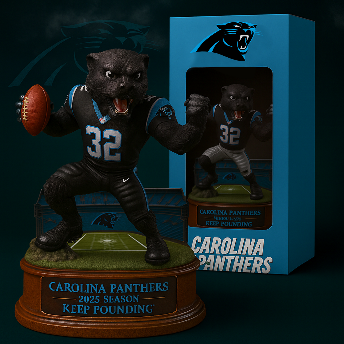 CAR x NFL Premium Acrylic Plaque DATND TANTD