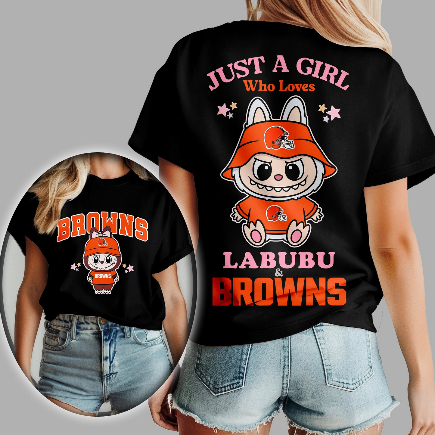 CLE Premium Labubu Women Shirt DDT TTV