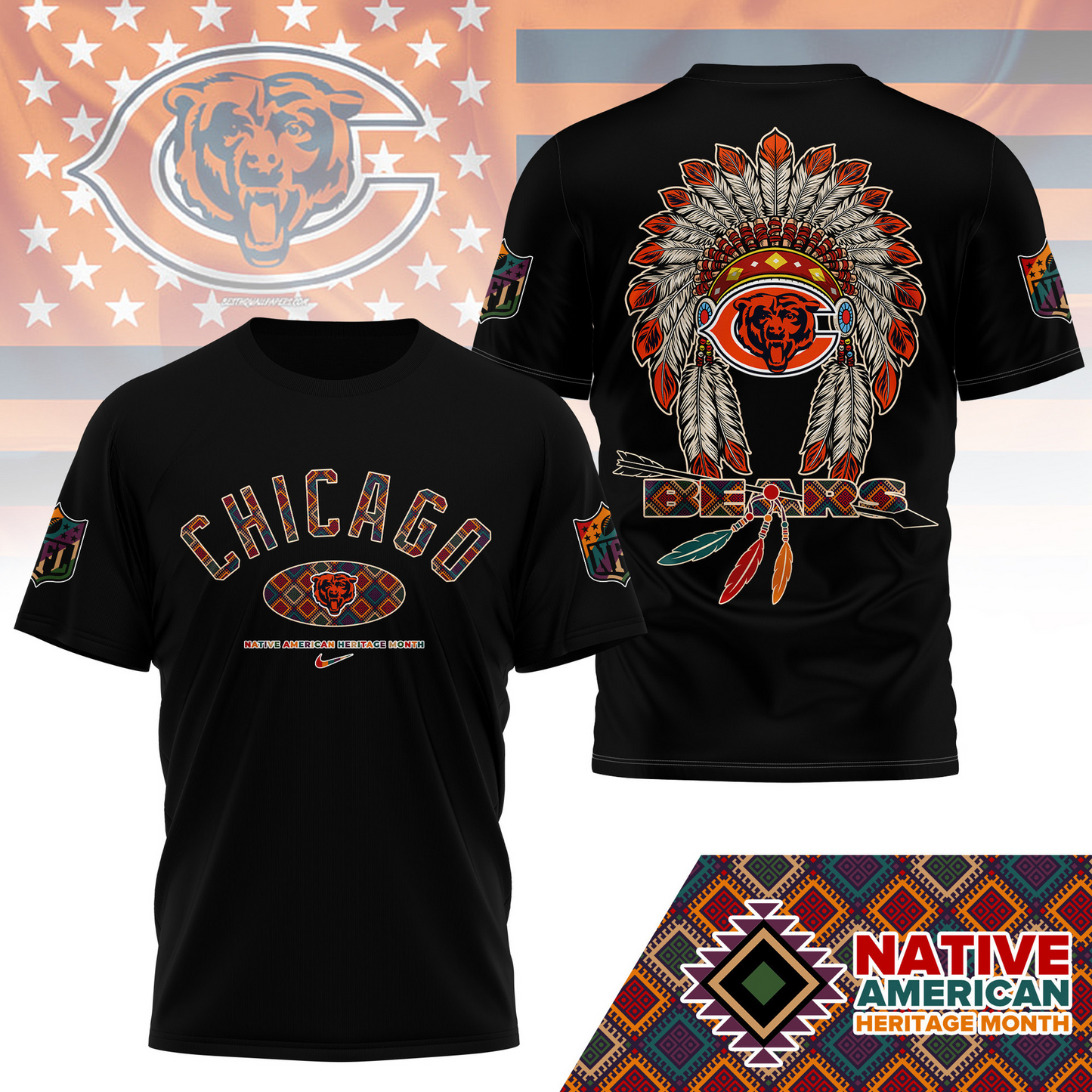 CHI Premium Native American Heritage Month 3D Shirt DDT TTV