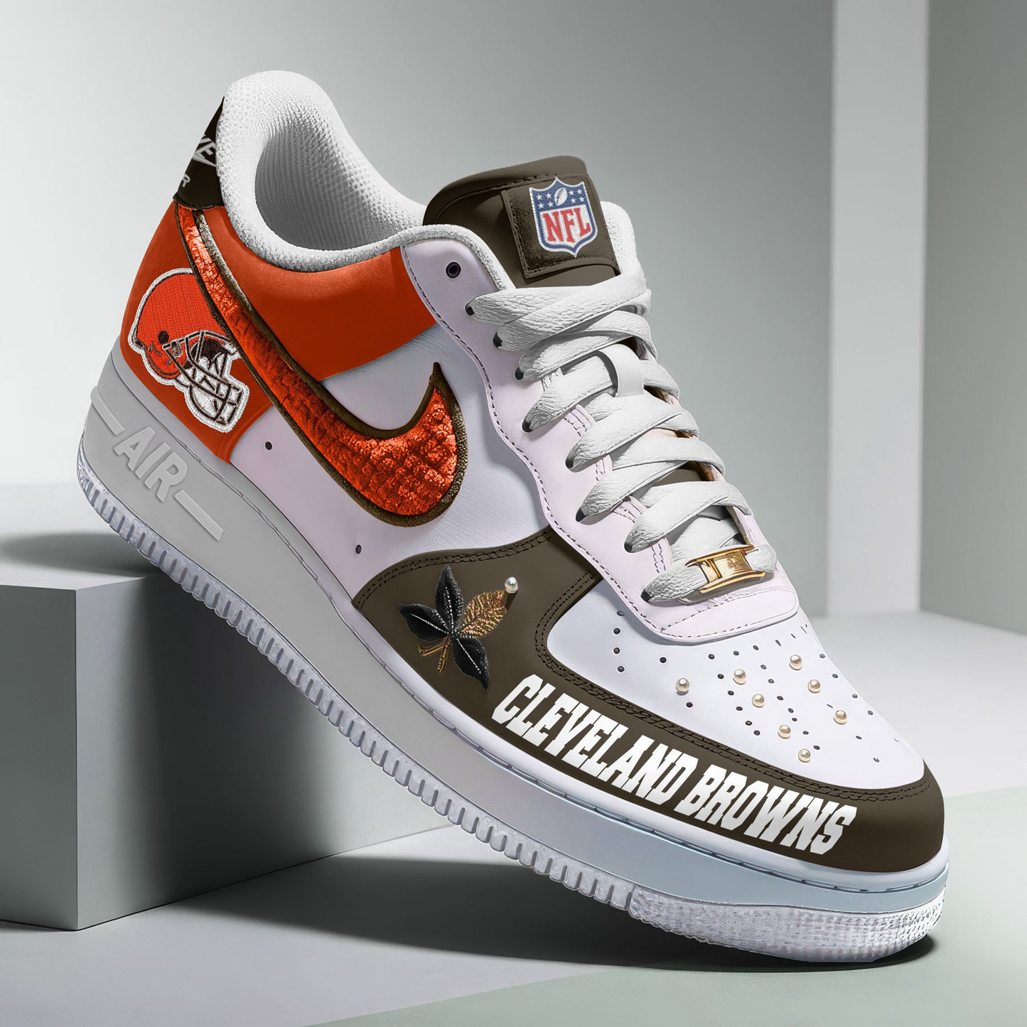 CLE Premium NFL AF1 Sneaker DDT CTND