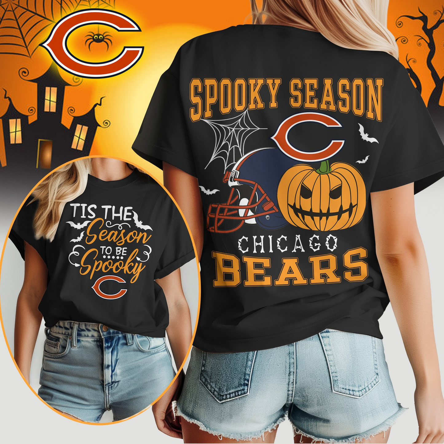 CHI Premium Spooky Season Women 3D Shirt DDT CTND