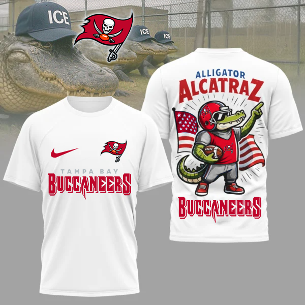 TBB Premium NFL x Alligator Alcatraz 3D Shirt DDT 220725 TTV