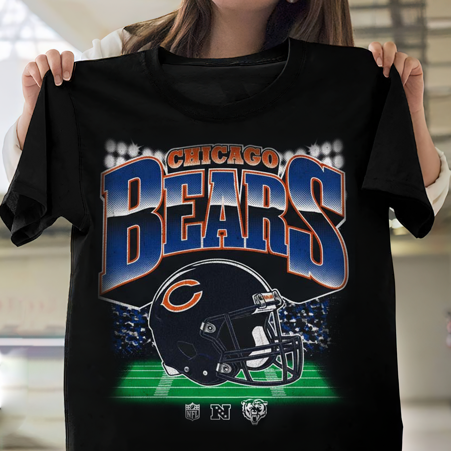 CHI NFL Teams Blindside T-Shirt DDT HLPHUONG