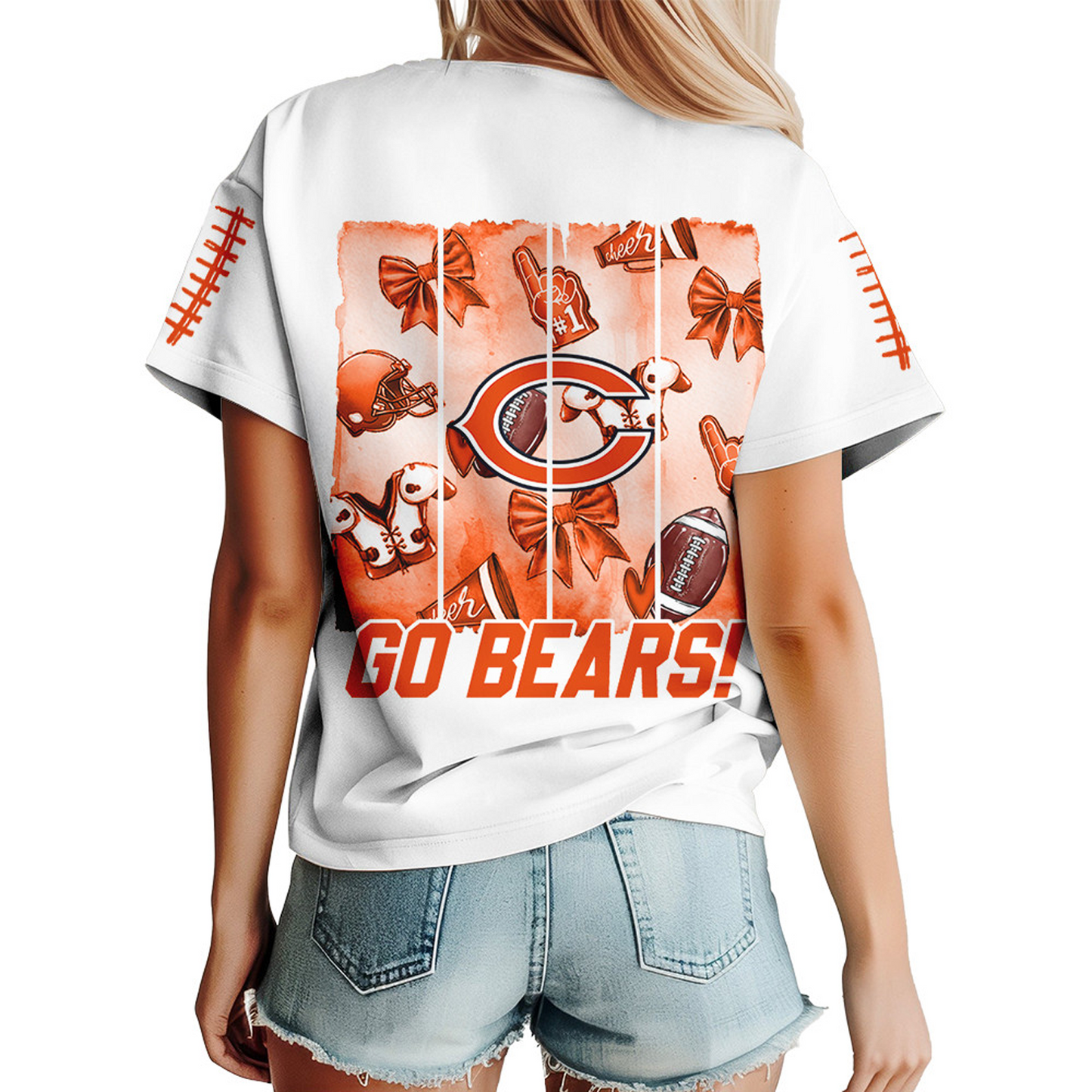 CHI Premium NFL 3D Shirt DatND DVT