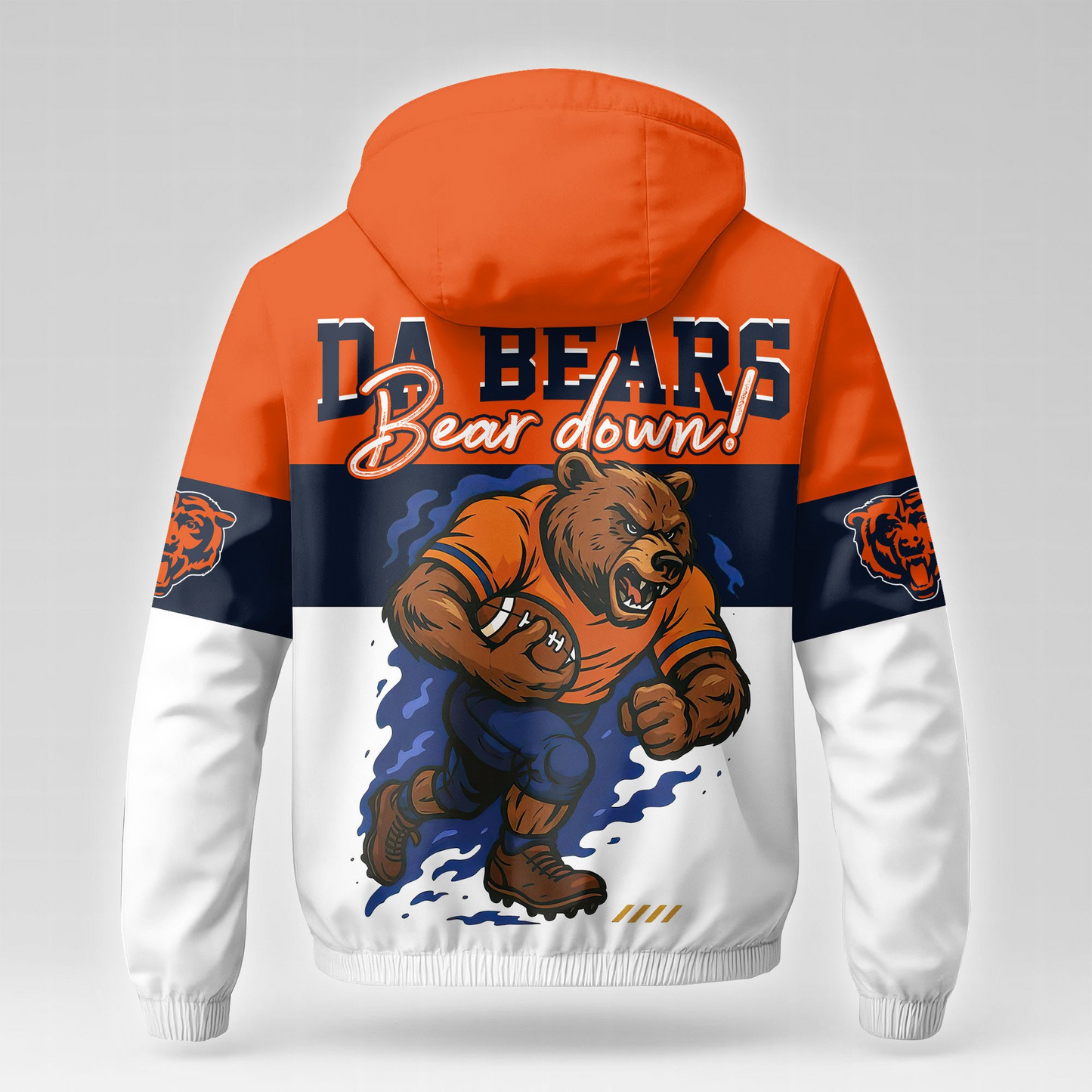 CHI Premium NFL Fan Pride Windbreaker Jacket DDT NTL