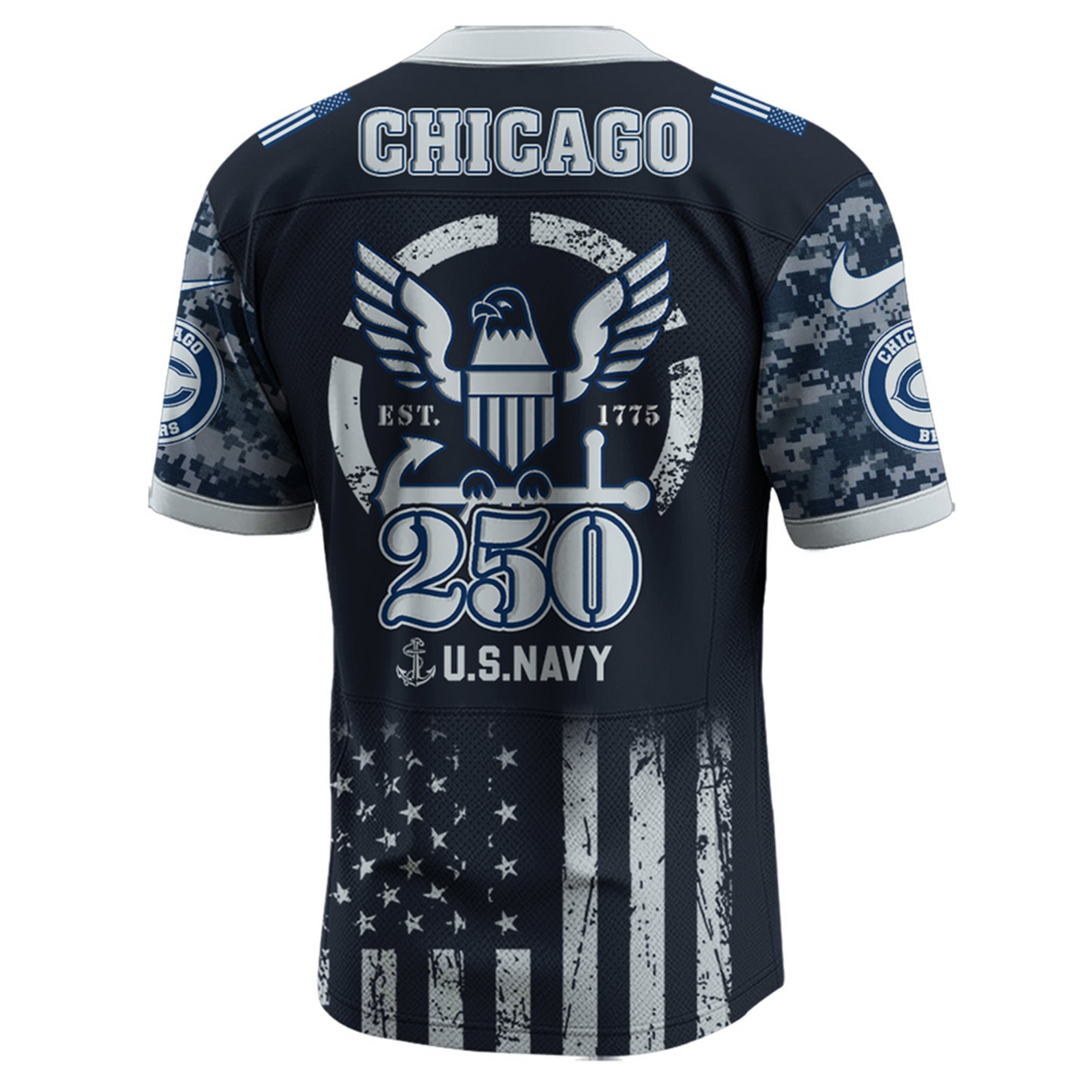 CHI x 250 U.S. Navy 250th Birthday Celebration Jersey DatND DVT