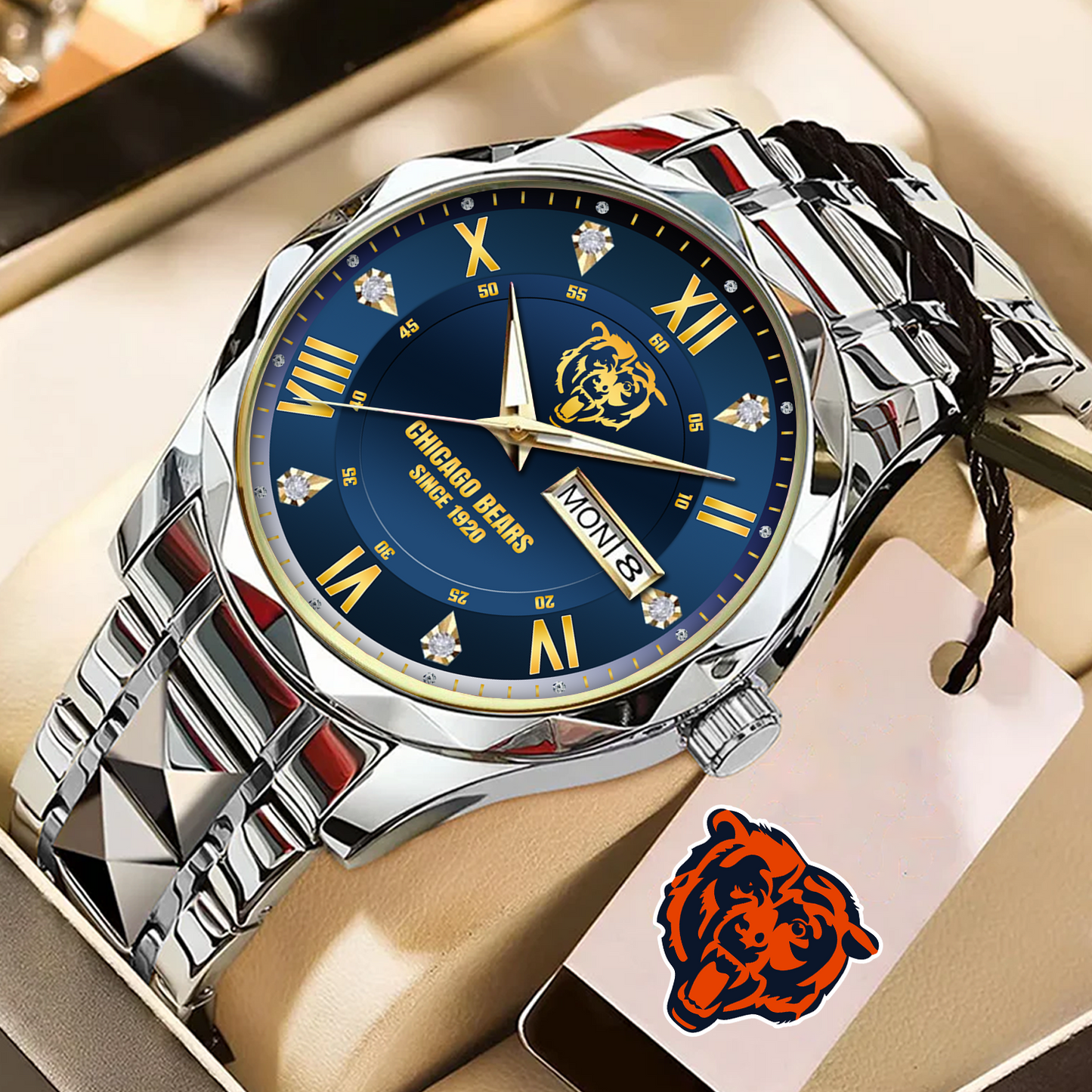 CHI x NFL Alloy Luxury Quartz Watch DATND TANTD