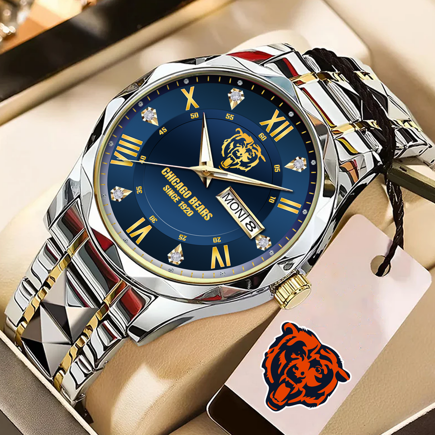 CHI x NFL Alloy Luxury Quartz Watch DATND TANTD