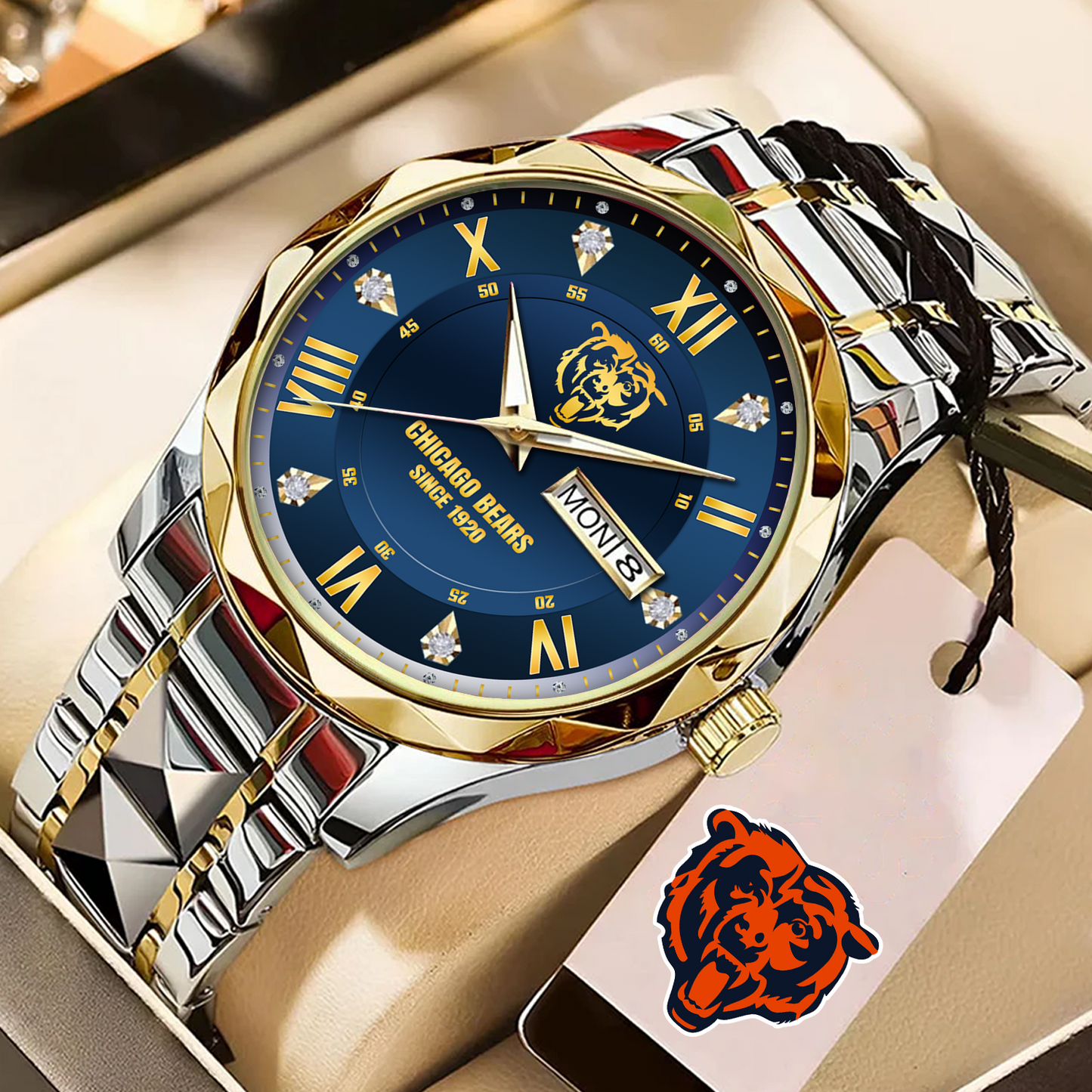 CHI x NFL Alloy Luxury Quartz Watch DATND TANTD