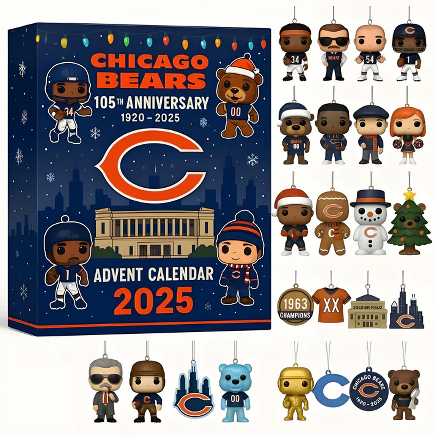 CHI x NFL Anniversary Advent Calendar DATND TANTD