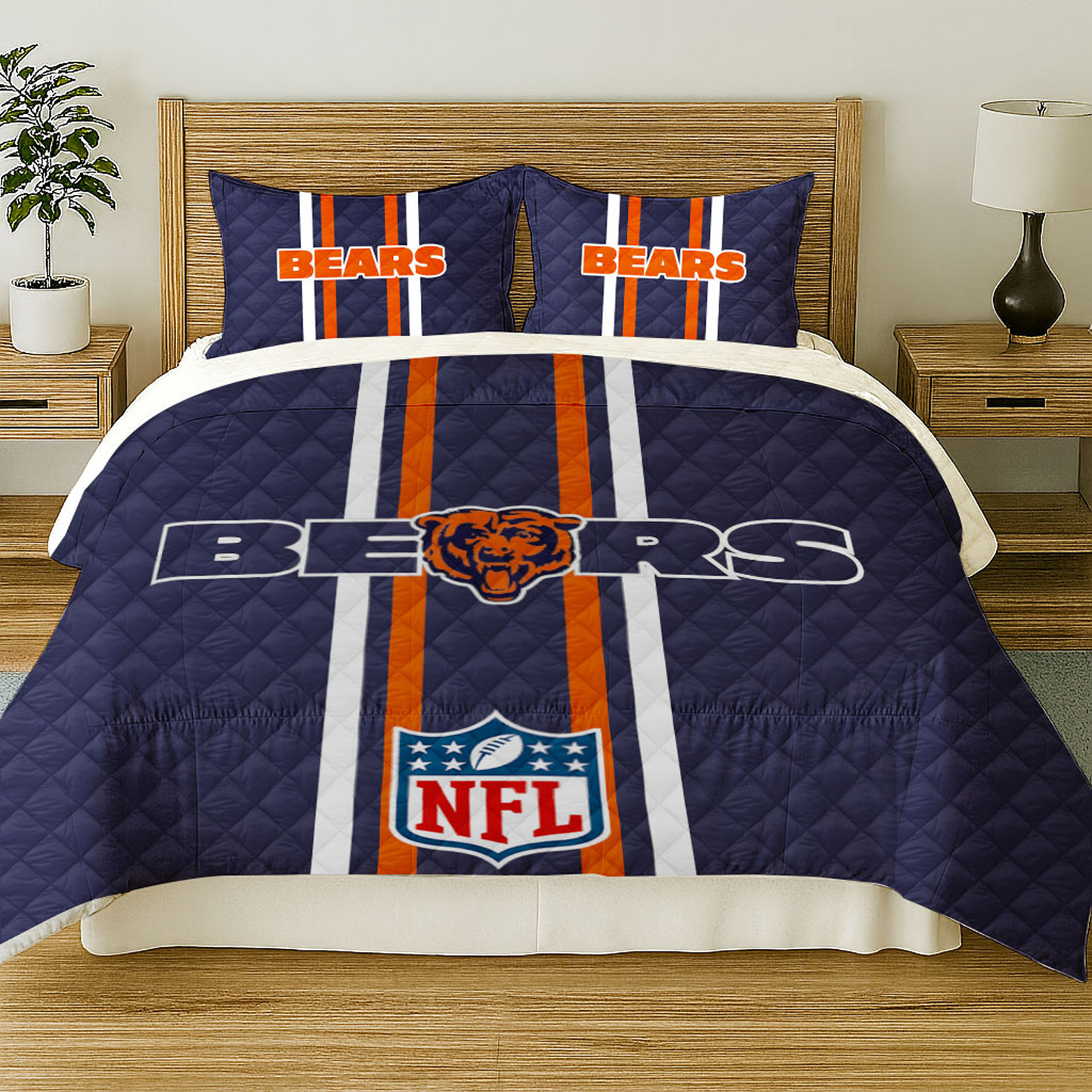CHI x NFL Bedding Set DATND TANTD