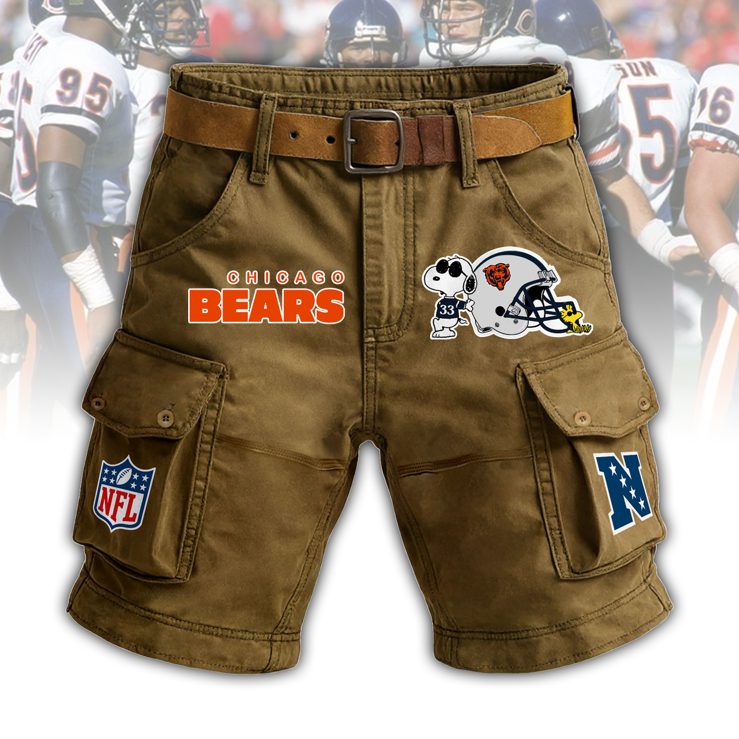 CHI x NFL Man Shorts