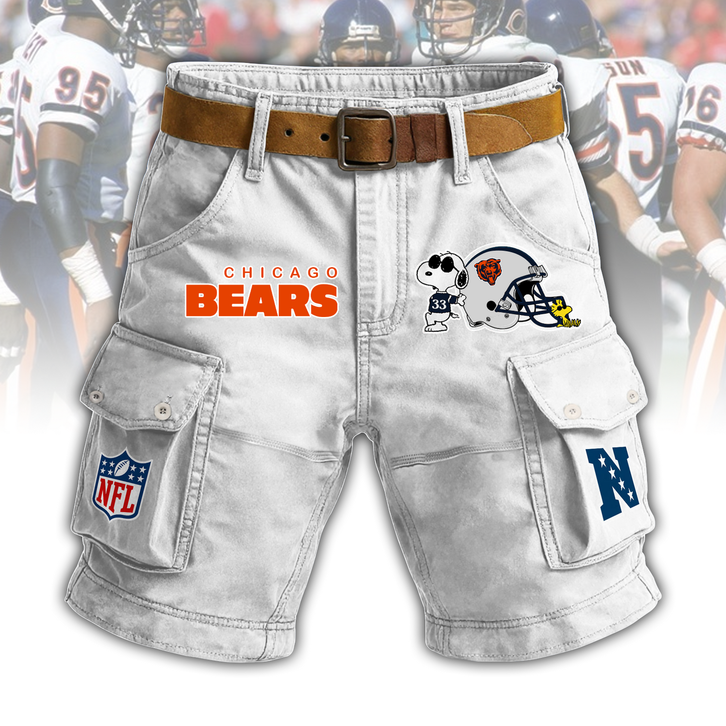 CHI x NFL Man Shorts
