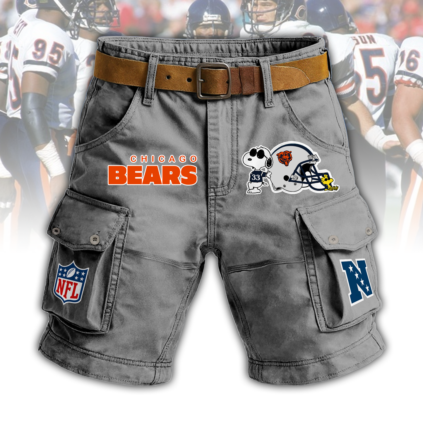 CHI x NFL Man Shorts