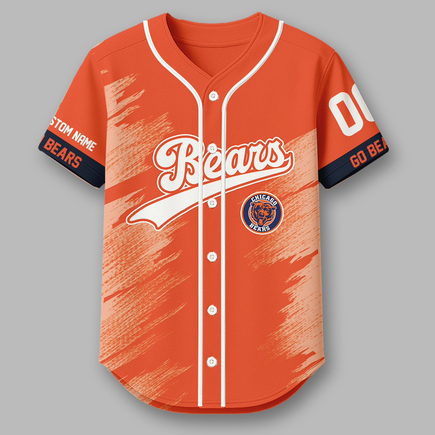 CHI x NFL Premium NFL Baseball Jersey DATND TANTD