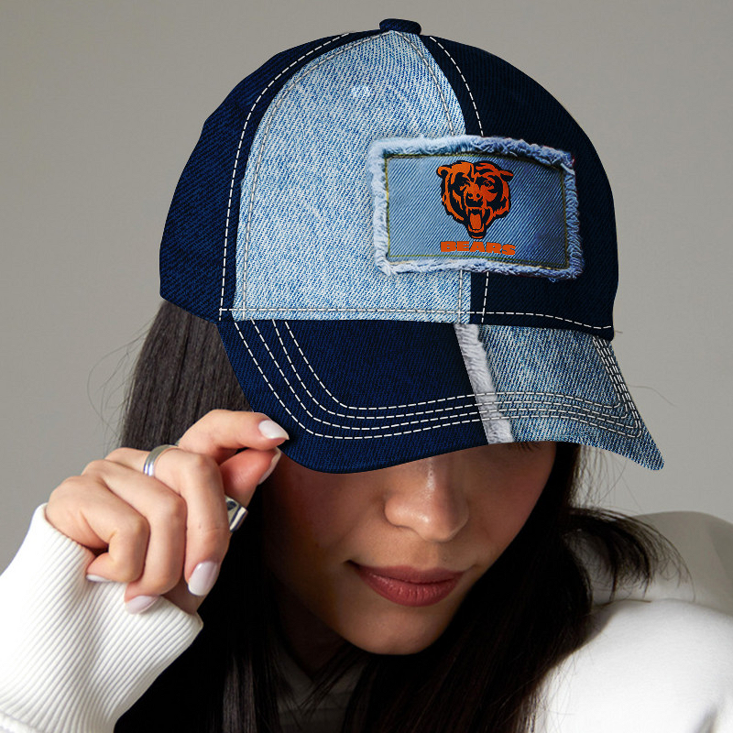 CHI x NFL Streetwear Style Classic Cap DATND TANTD