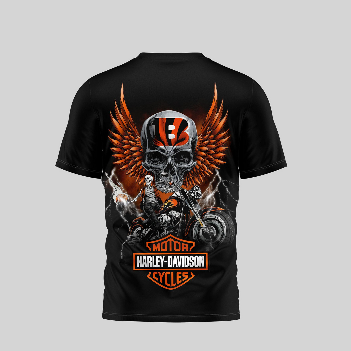 CIN Premium NFL Motorcycle 3D Shirt DDT CTND