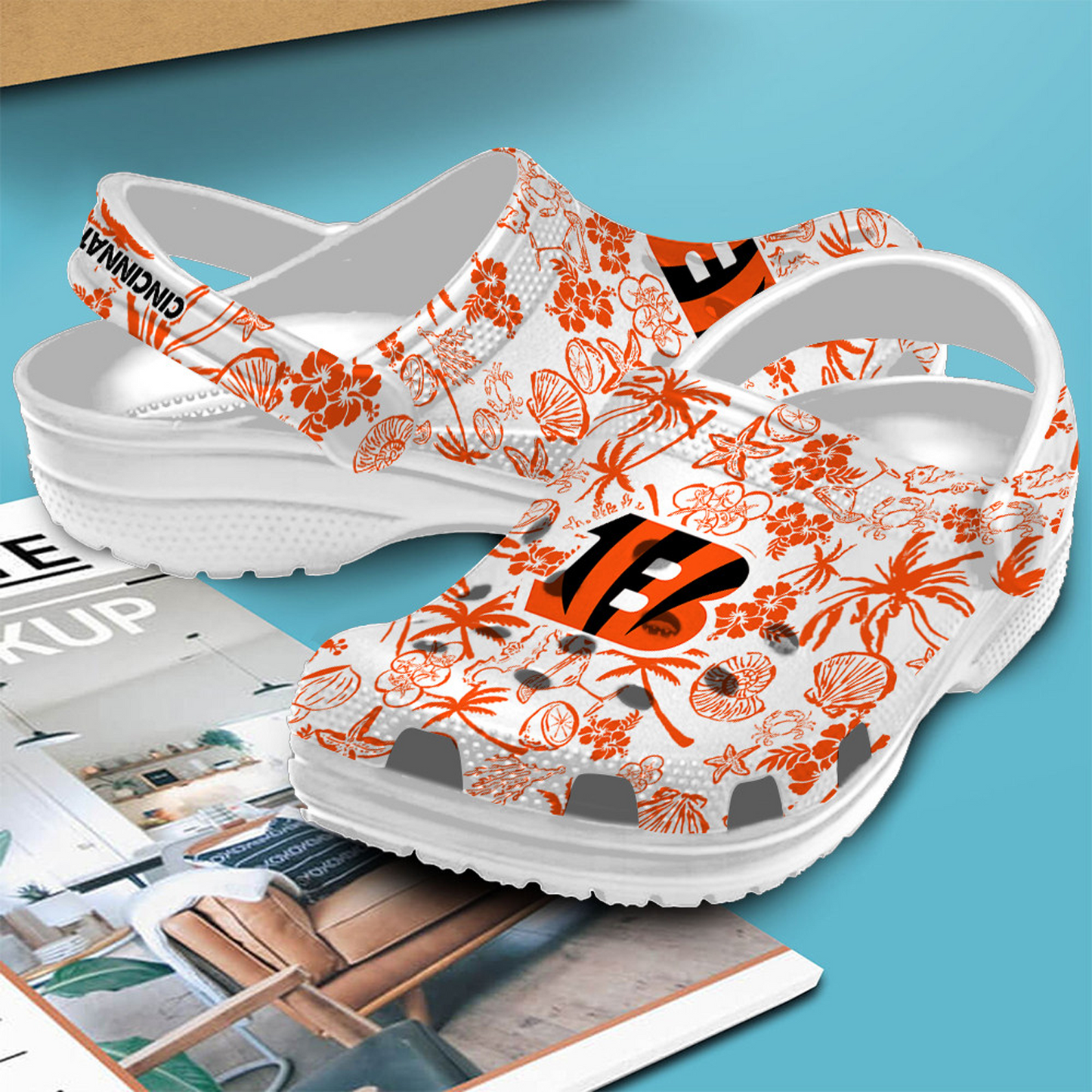 CIN x NFL Clogs DATND TANTD