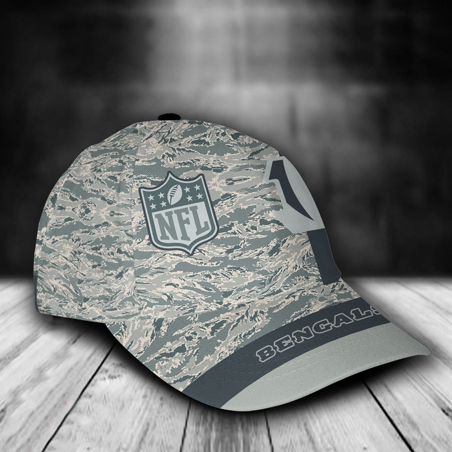 CIN x NFL Personalized Classic Cap DATND TANTD
