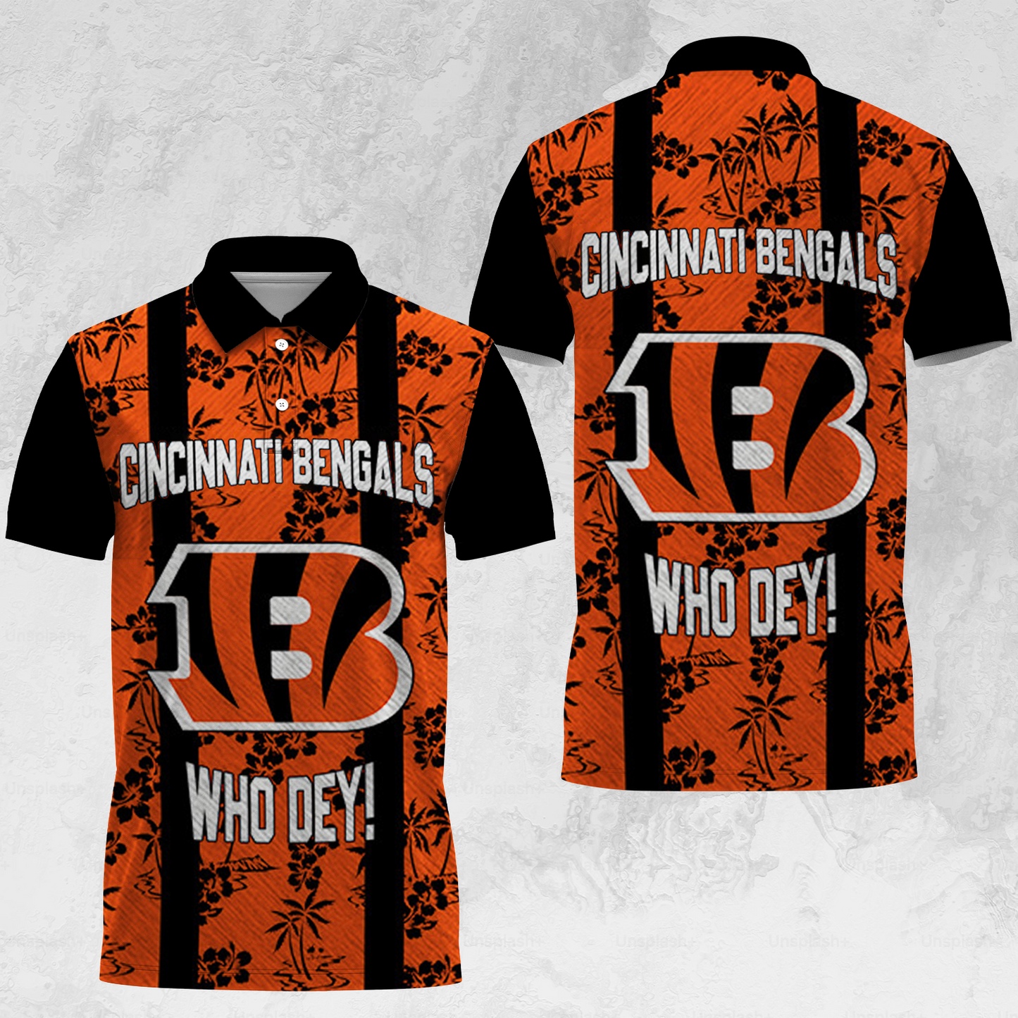 CIN x NFL Polo Shirt DATND TANTD