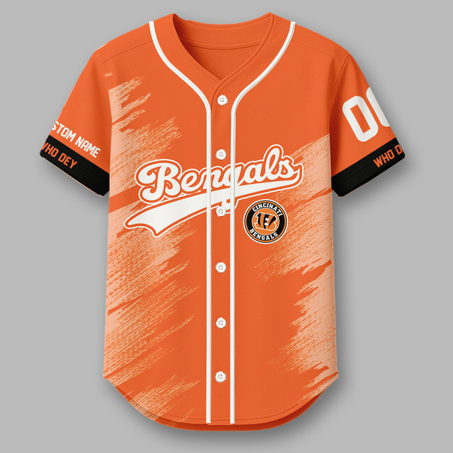 CIN x NFL Premium NFL Baseball Jersey DATND TANTD