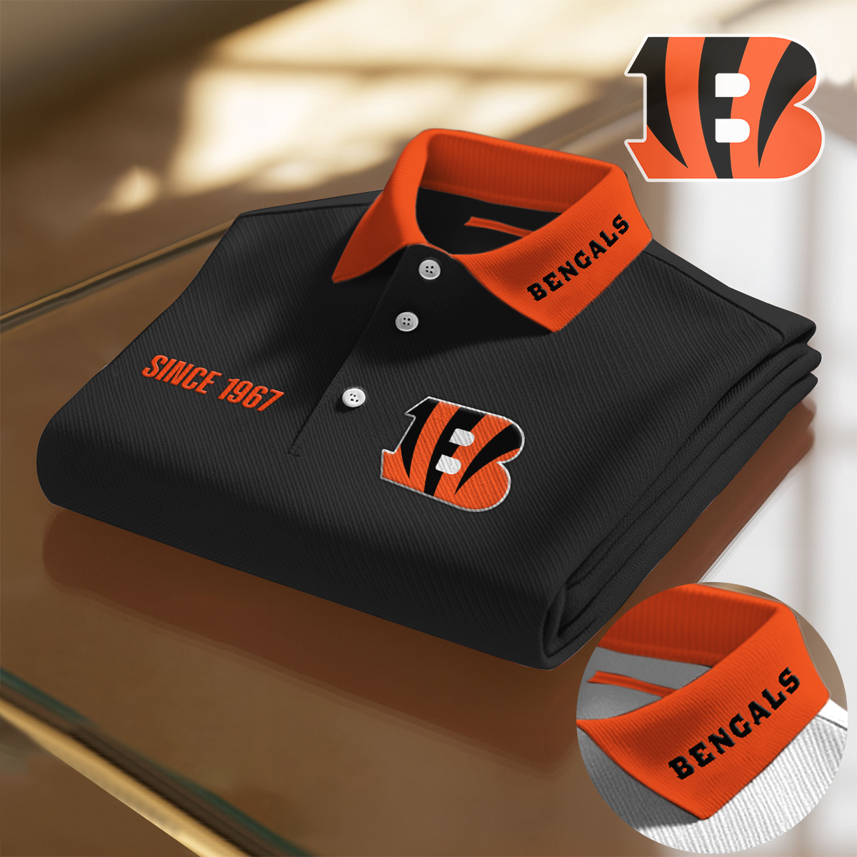 CIN x NFL Premium Polo Shirt DatND DVT