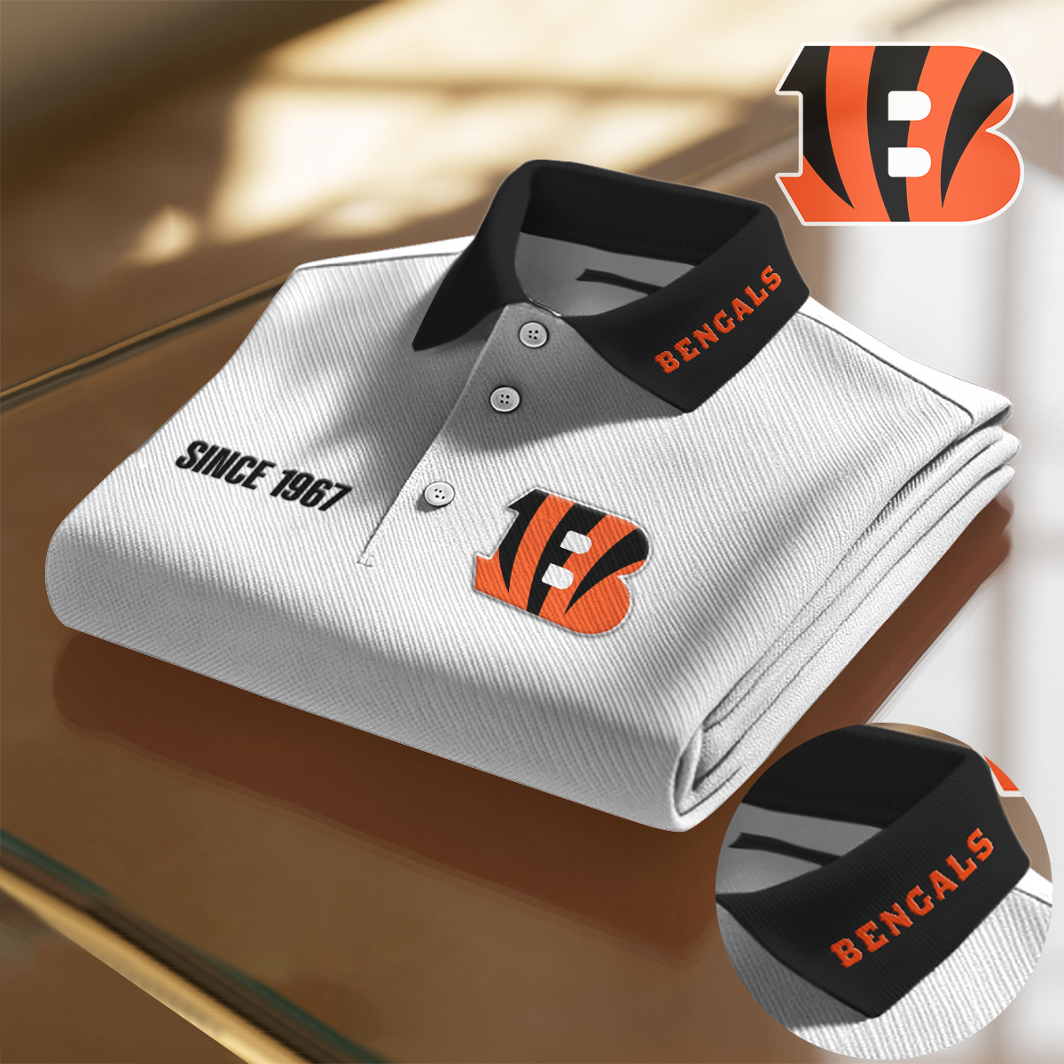 CIN x NFL Premium Polo Shirt DatND DVT