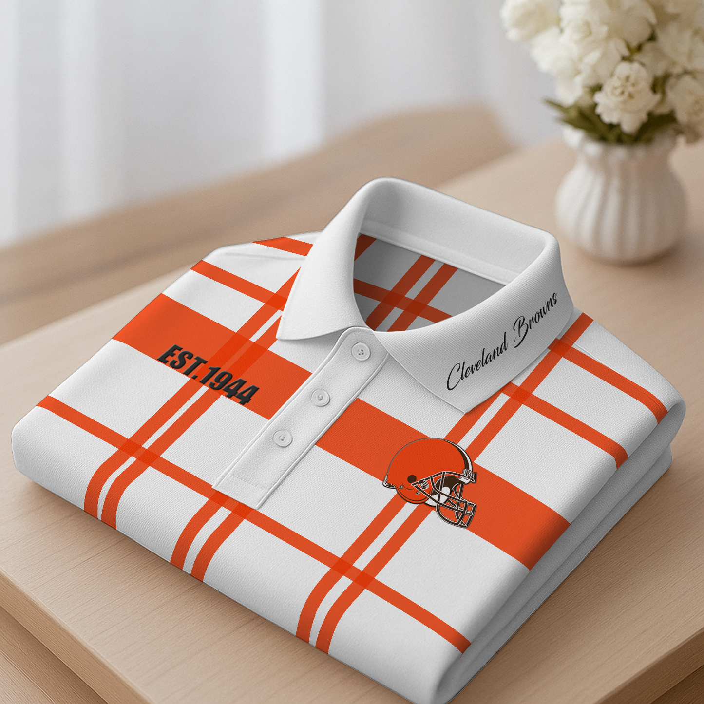 CLE Premium NFL Polo Shirt DatND DVT