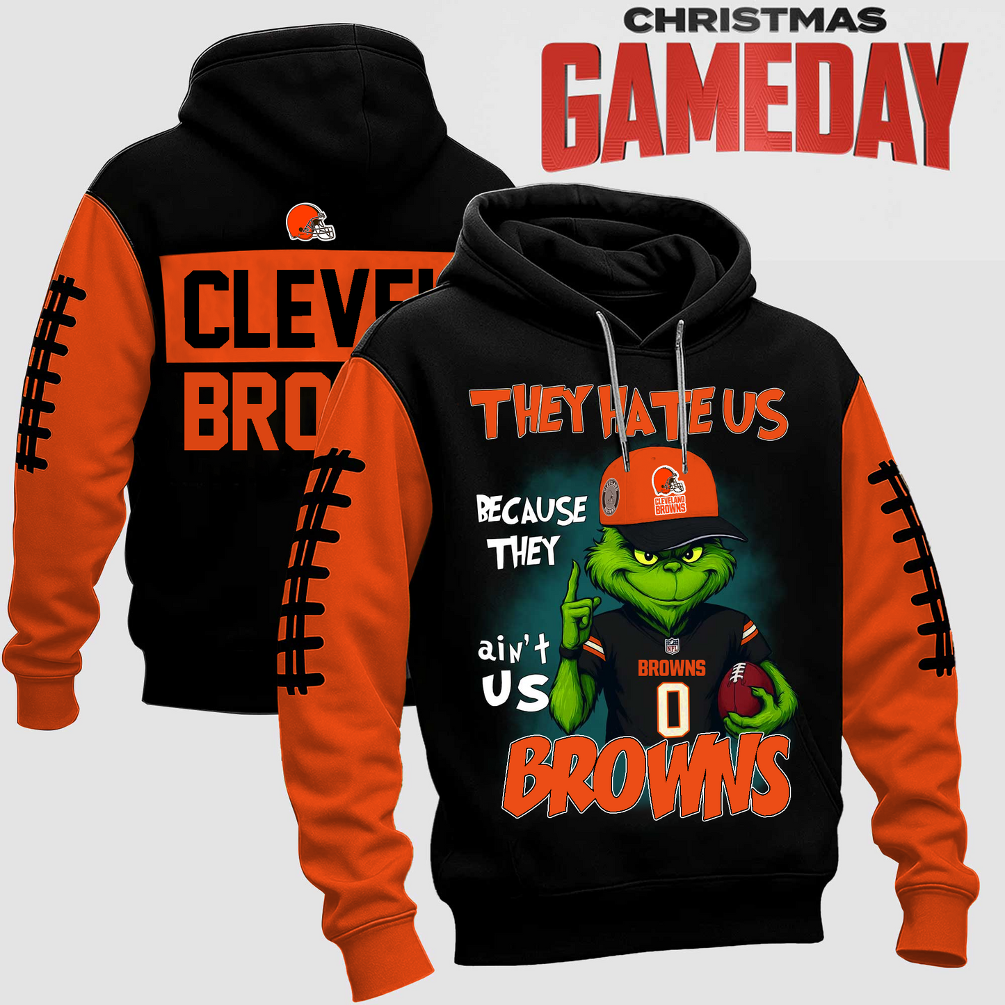 CLE They Hate US Because They Ain US Shirt DDT CTND