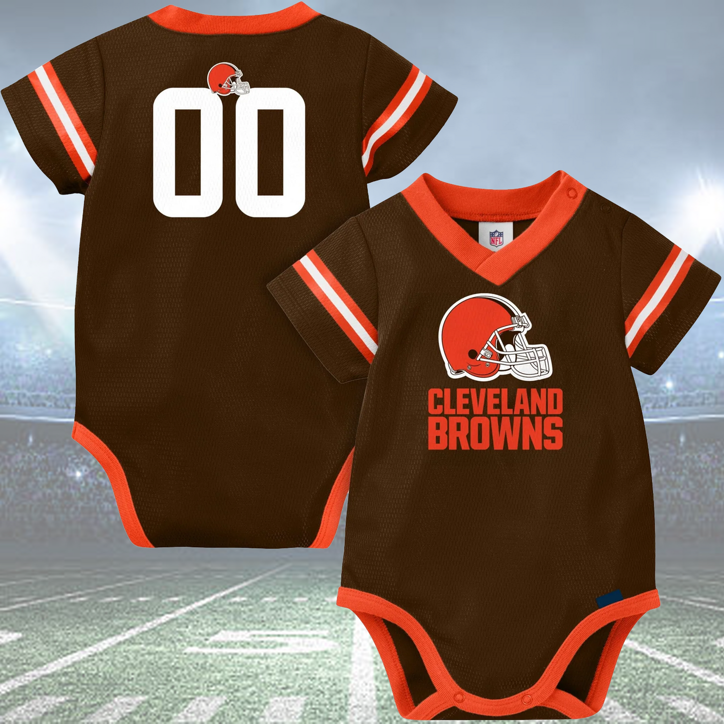CLE x NFL Baby Bodysuit DATND TANTD