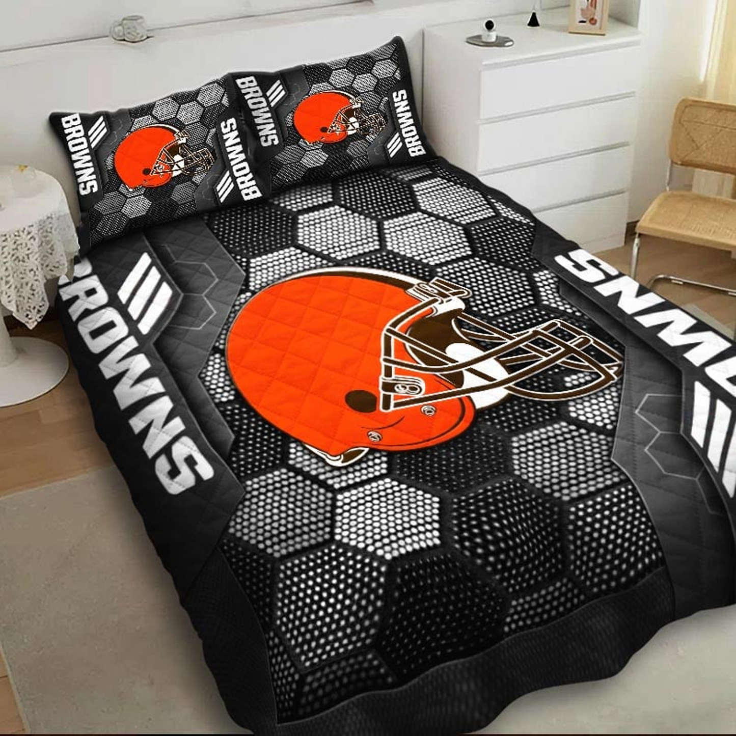 CLE x NFL Bedding Set Multicolor DATND TANTD