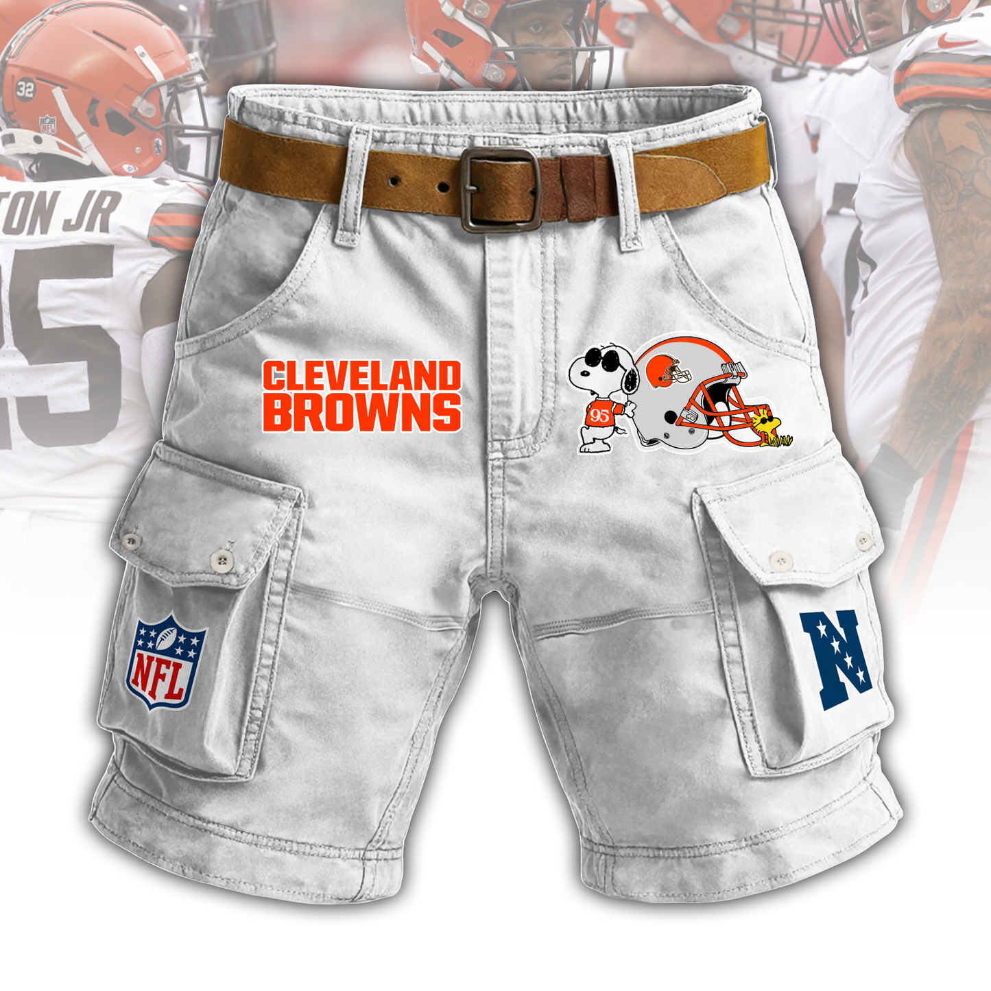 CLE x NFL Man Shorts